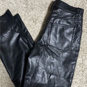 Abercrombie & Fitch Leather Pants